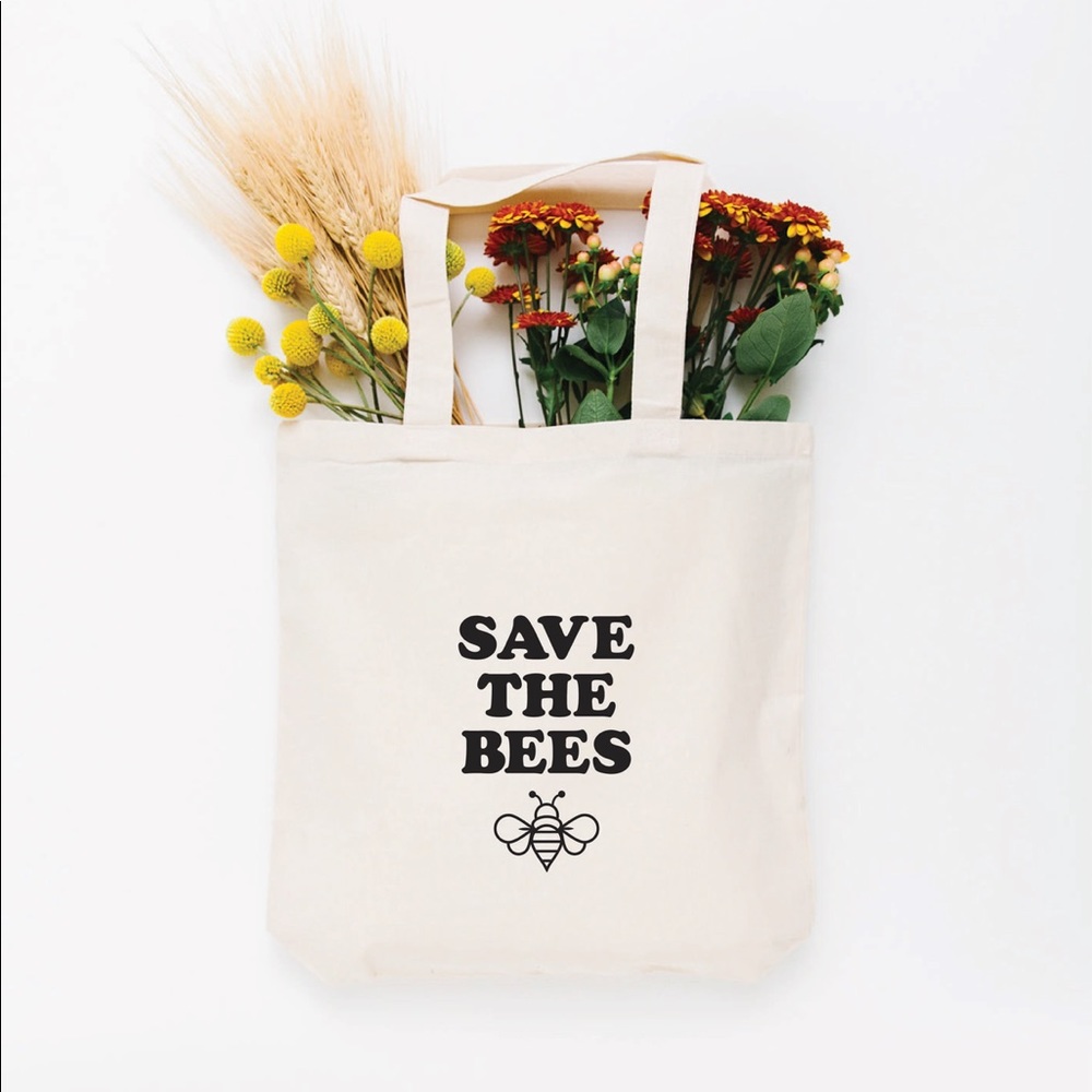 Save the Bees Tote Bag